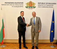 Министър Гвоздейков и косовският му колега Либурн Алиу обсъдиха транспортната свързаност и превозите на товари
