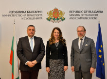 Deputy Ministers Anna Natova and Dimitar Nedyalkov met with the President of the Ukrainian Chamber of Commerce