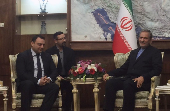 Министър Ивайло Московски се срещна с първия вицепрезидент на Иран Есхаг Джахангири
